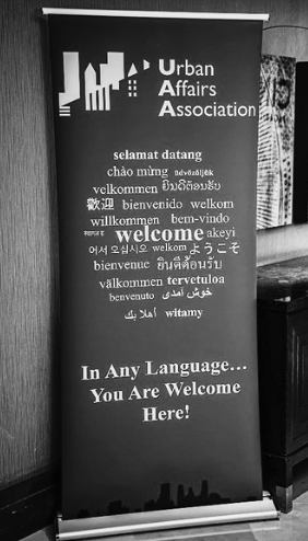 UAA Conference welcome banner