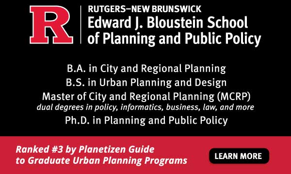 Rutgers Univ | Bloustein School of Planning & Public Policy