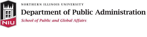Chair (Associate Or Full Professor), Department Of Public Administration (Northern Illinois University)