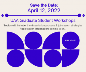 2022 UAA Graduate Student Workshops