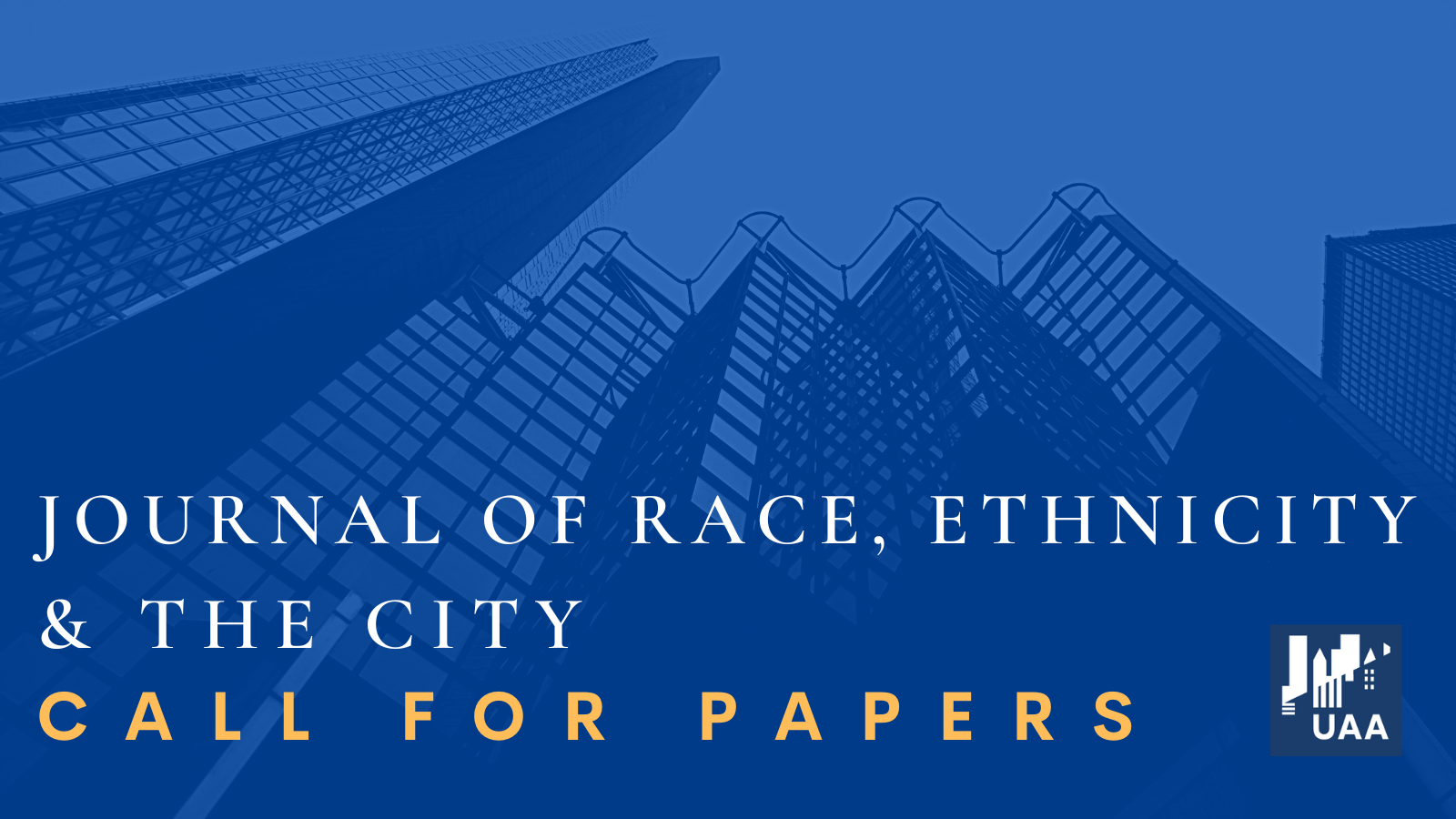 Call for papers: Journal of Race, Ethnicity & the City