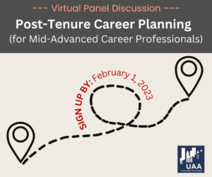 Post-Tenure Career Planning Virtual Panel Discussion