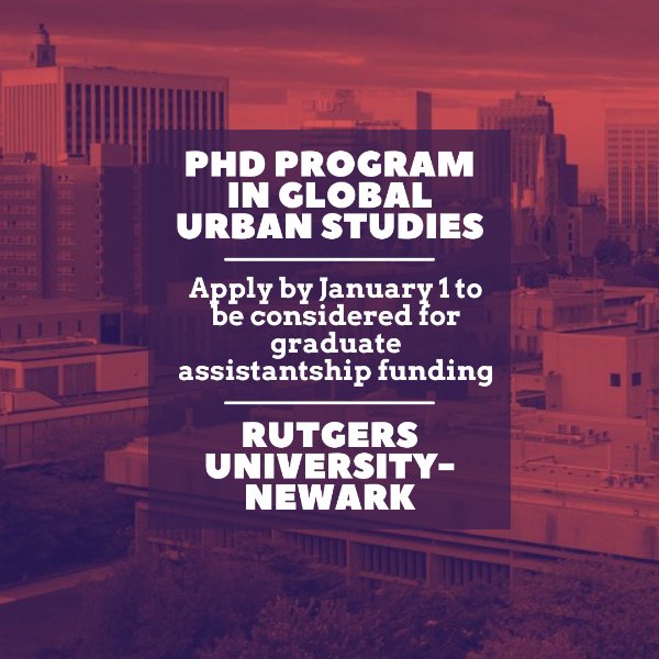 Graduate Assistantship Funding Available at Rutgers University-Newark