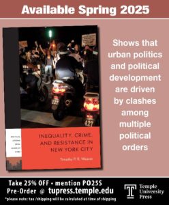 Inequality, Crime, and Resistance in New York City